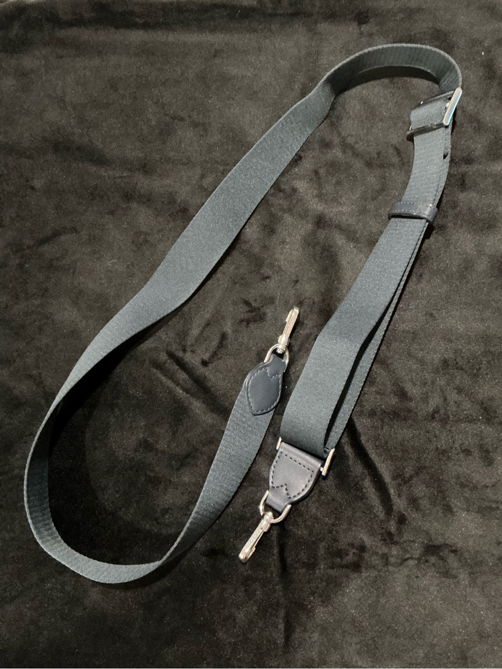 kate spade Navy Adjustable Crossbody Strap 46 inches
